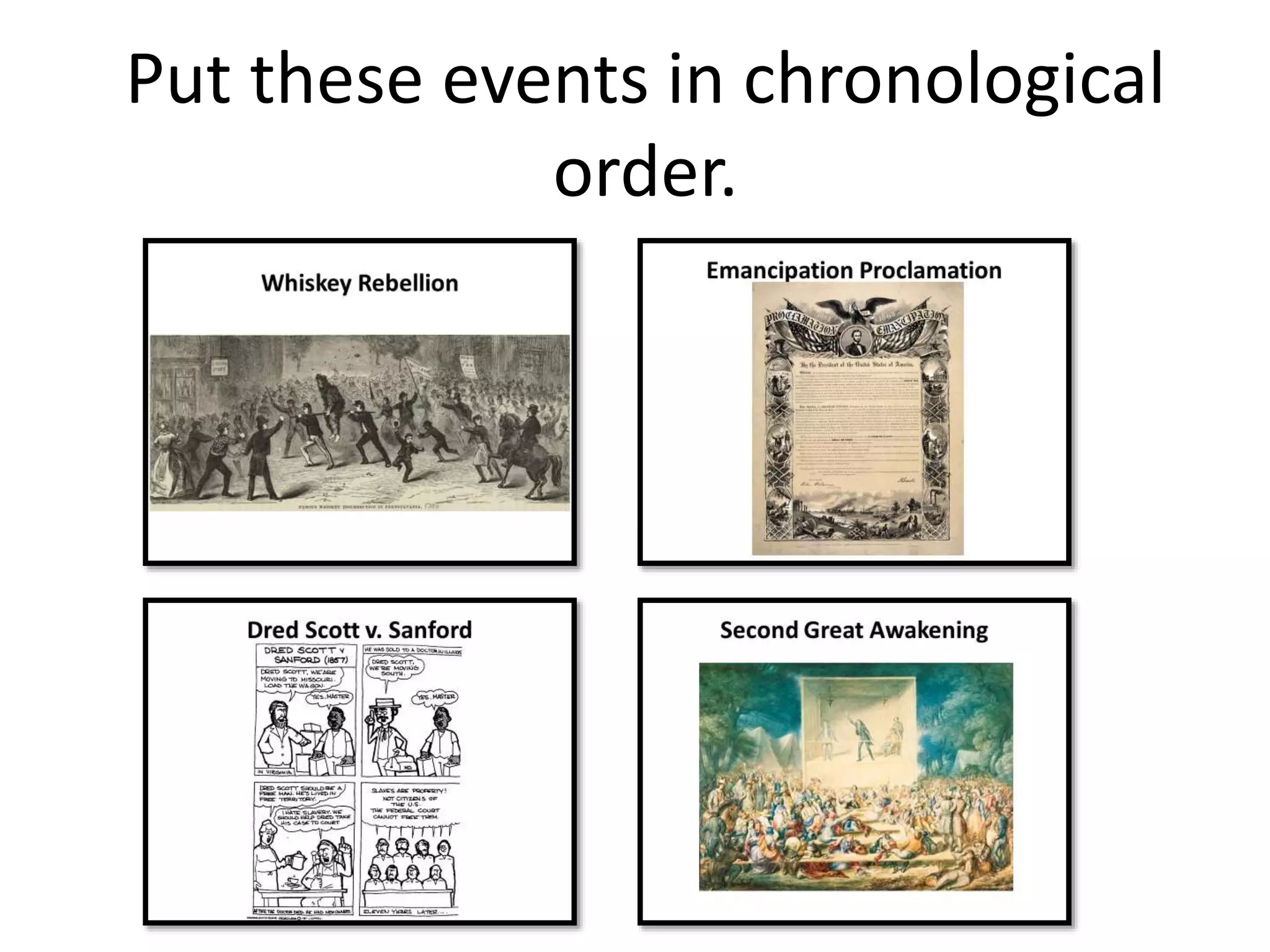 US History Mini Timelines | PPT