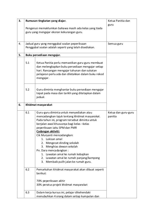 Surat Pekeliling Dalam Buku Rekod Mengajar