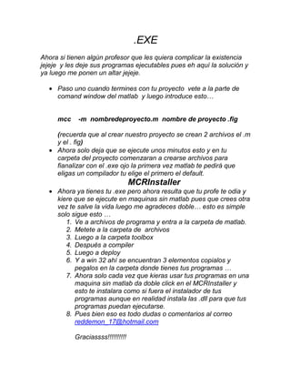 Mini Tutorial De Matlab