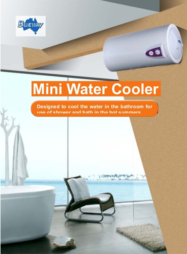 Mini water cooler brochureBLUEWAY