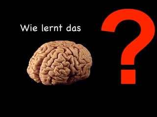 ?
Wie lernt das
 