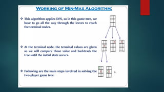 Understanding Minmax Algorithm and Alpha-Beta Pruning in AI | PPTX