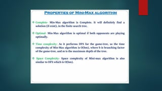 Understanding Minmax Algorithm and Alpha-Beta Pruning in AI | PPTX