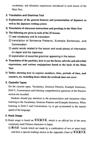 Minna No Nihongo I Translations Grammatical Notes In Pdfdrive