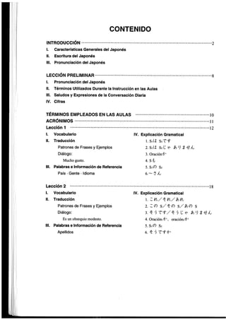 Minna no nihongo i traduccion