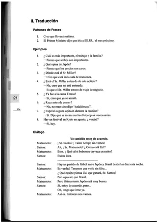 Minna no nihongo i traduccion