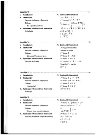 Minna no nihongo i traduccion