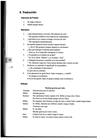 Minna no nihongo i traduccion
