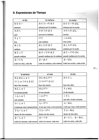 Minna no nihongo i traduccion