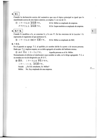 Minna no nihongo i traduccion