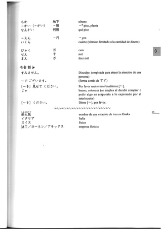 Minna no nihongo i traduccion