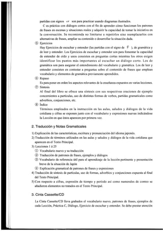 Minna no nihongo i traduccion