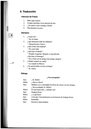 Minna no nihongo i traduccion
