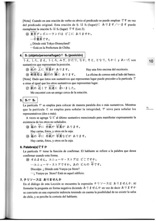 Minna no nihongo i traduccion