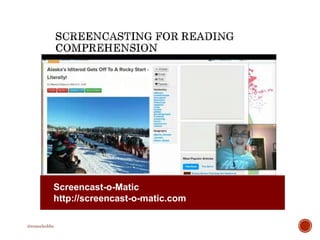 Screencast-o-Matic
http://screencast-o-matic.com
@reneehobbs
 