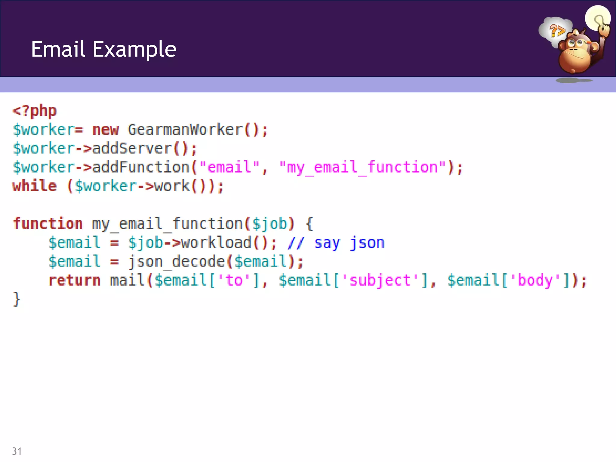 Email Example




31
 