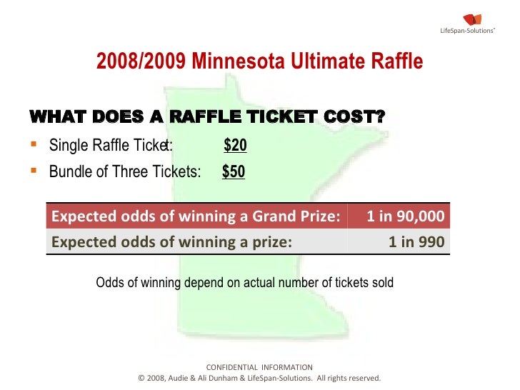 Minnesota Ultimate Raffle Concept
