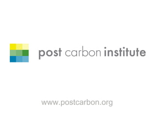www.postcarbon.org
 
