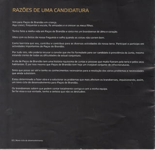 Programa eleitoral  2009