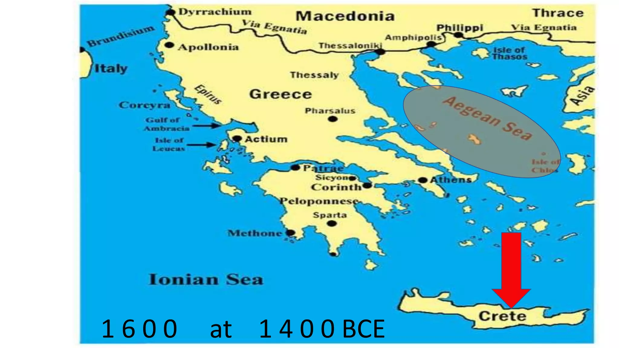 Minoan mycenaean dark age