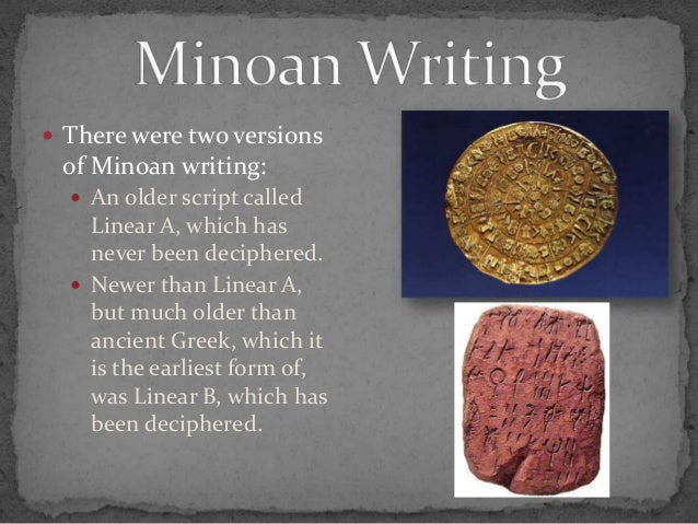 Minoans and mycenaeans presentation