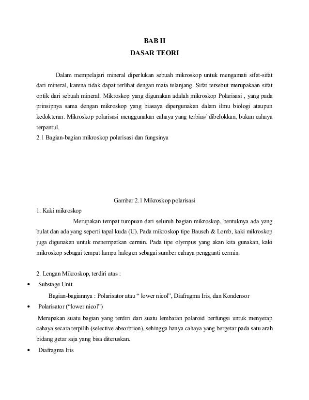 Mikroskop Yang Berfungsi Untuk Mengamati Struktur Mineral Adalahh
