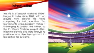 Unleashing the power of machine learning predicting the winner of IPL ...