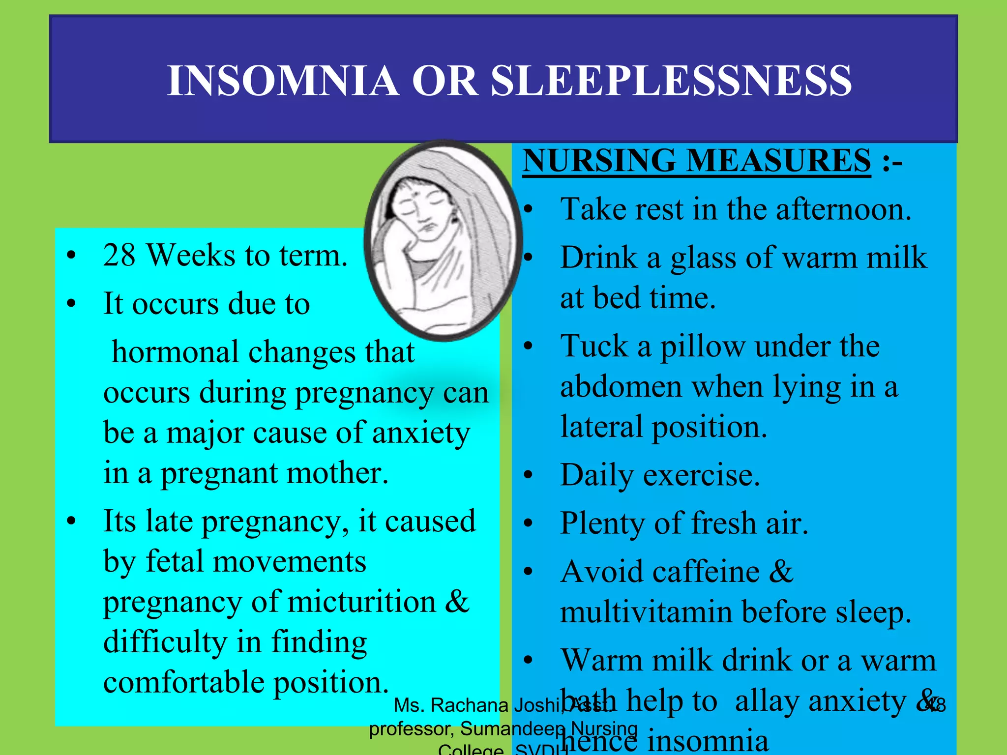 Fresh Look at Minor Ailments Of Pregnancy