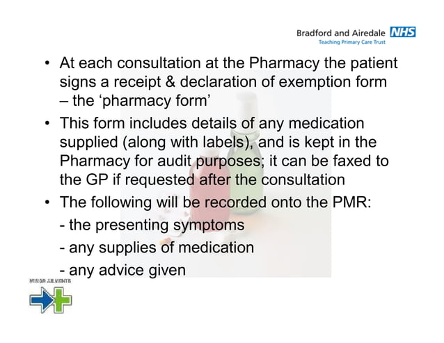 Minor ailments scheme 2006 | PPT