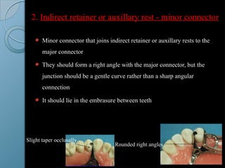 MINOR CONNECTOR-part of cast partial denture | PPTX