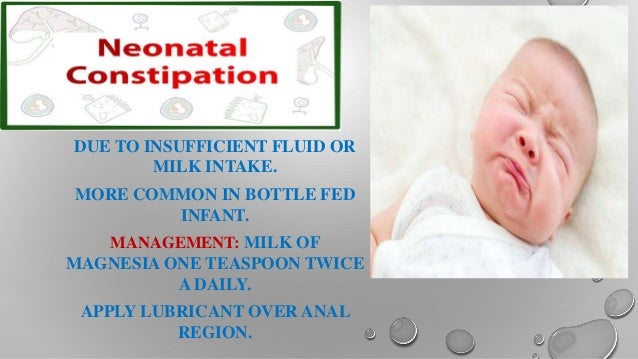 Minor Disorders Of Newborn