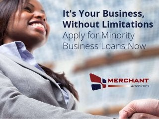 Minority Business Loans from Merchant Advisors