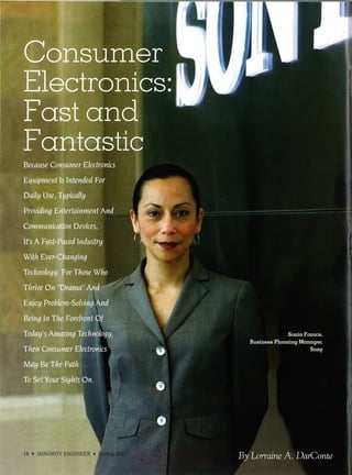 Consumer Electronics: Fast and Fantastic