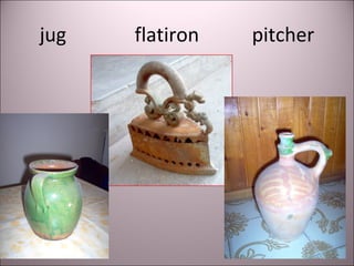 jug flatiron pitcher
 