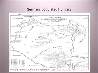Germans populated Hungary
 
