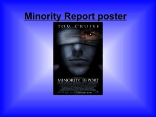 Minority Report poster 
