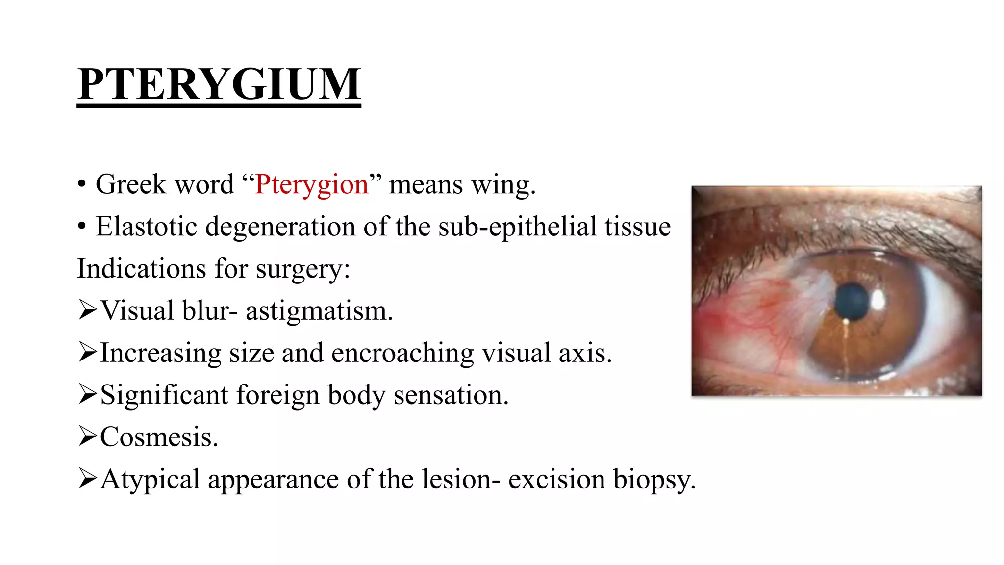 Minor ophthalmic procedures and instruments