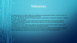 References
1. M. Abdel-Zaher and A. M. Eldeib, ‘‘Breast cancer classification using deep belief networks,’’ Expert Syst. A...