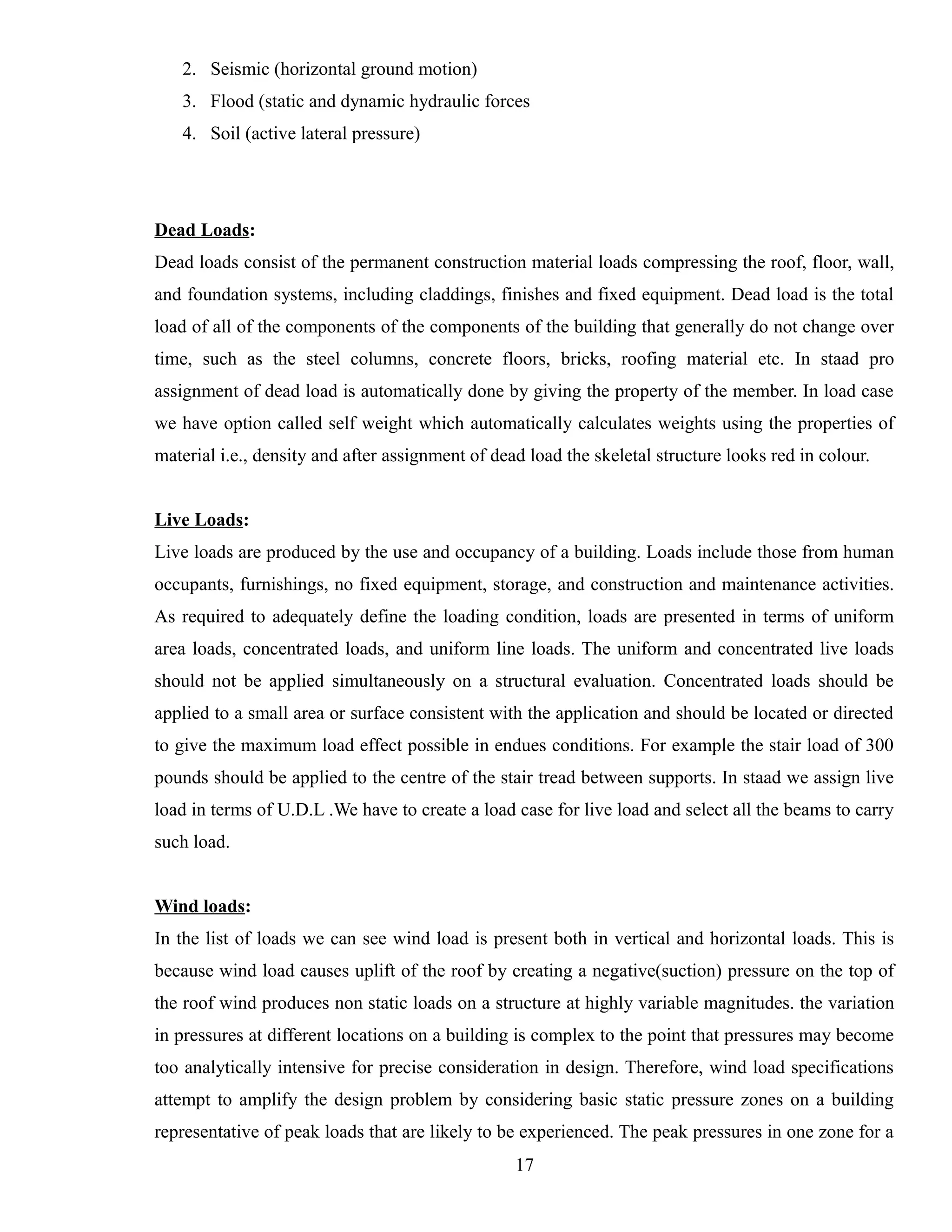 Analysis and design of multi-storey building using staad.Pro