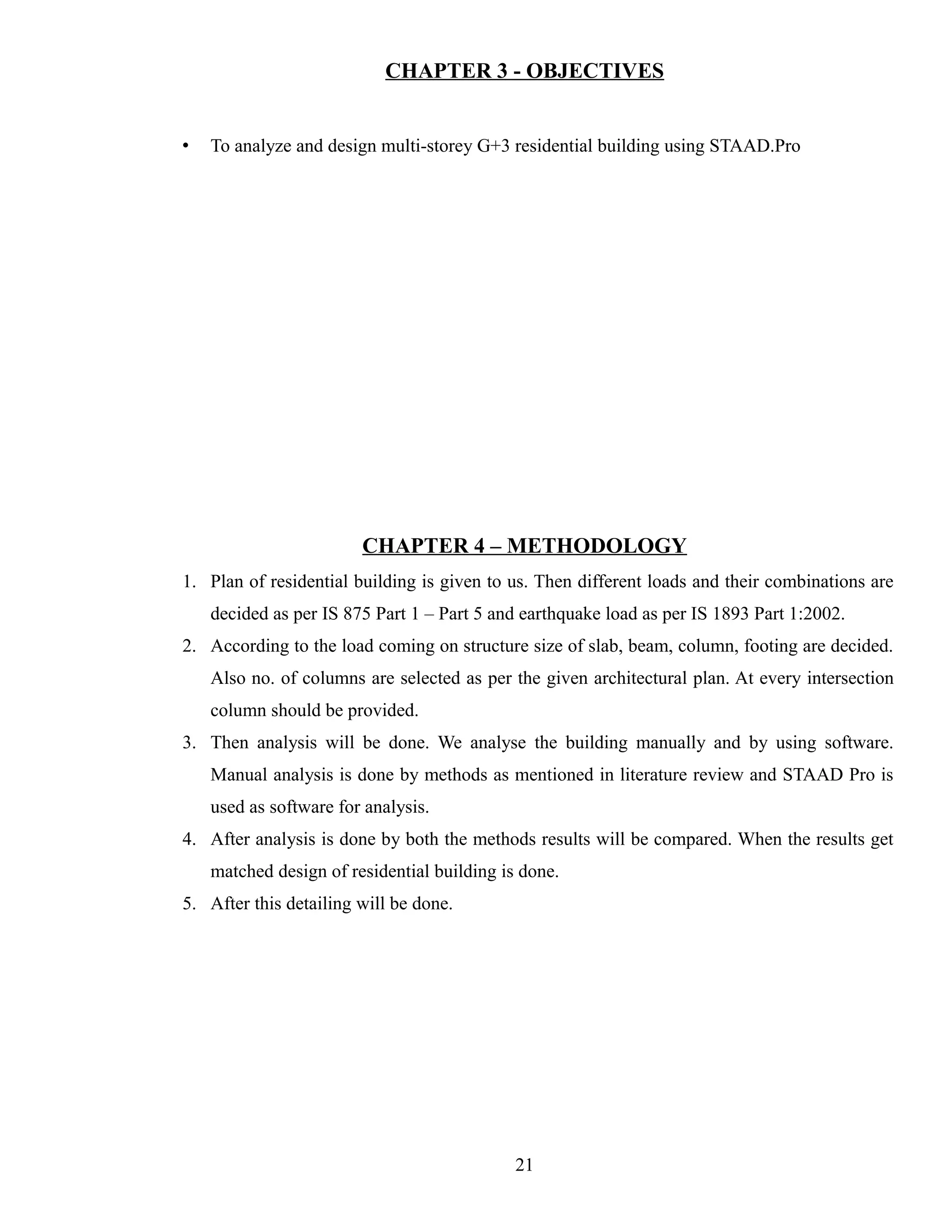 Analysis and design of multi-storey building using staad.Pro