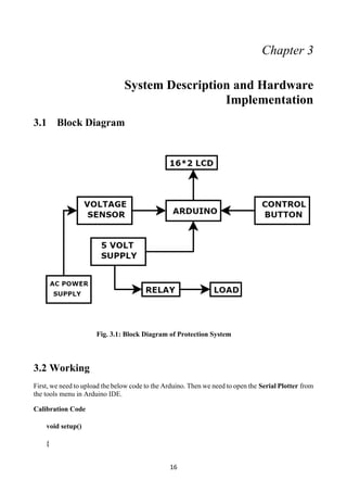 Microcontroller based over voltage and under voltage protection circuit ...