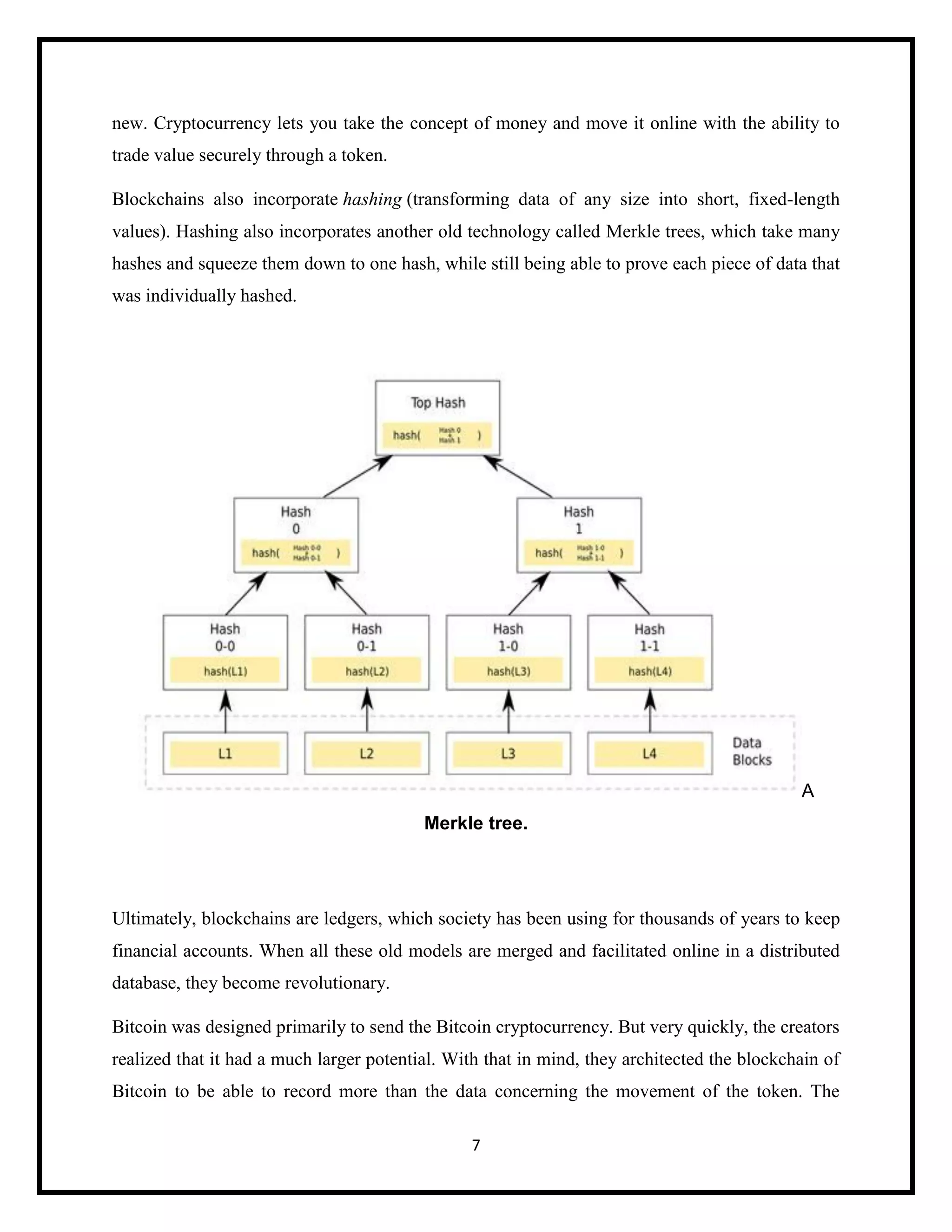 Minor project report blockchain | PDF