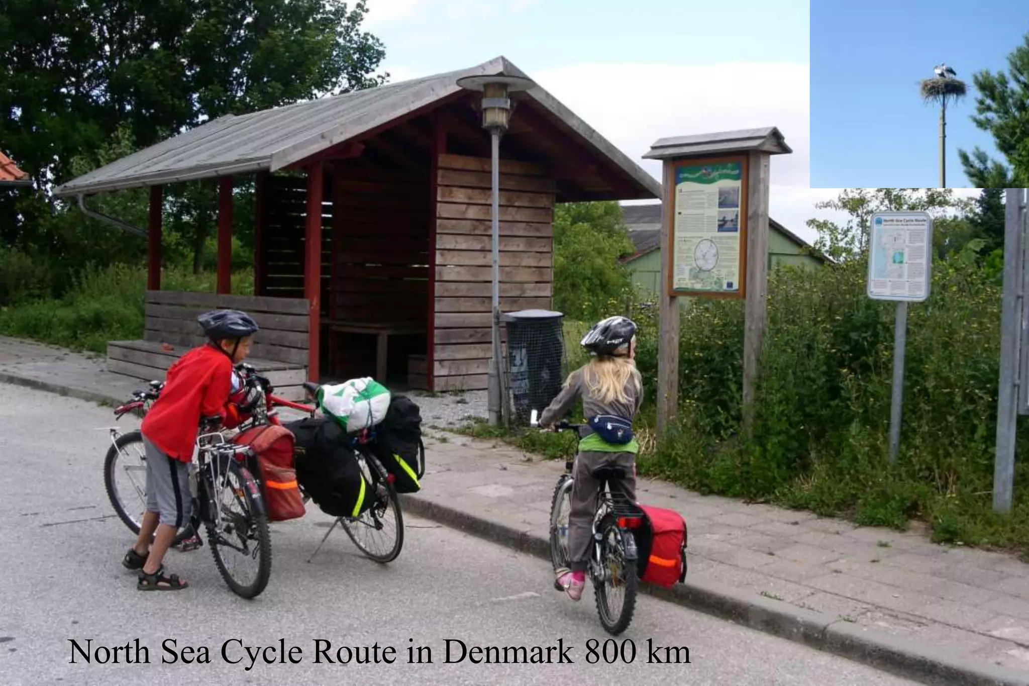 North Sea Cycle Route in Denmark 800 km
 