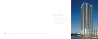 LIVE THE ULTIMATE
                                                                                                                                                                                                      MIAMI LIFE AT MINT.
                                                                                                                                                                                                      Located in the exclusive gated 13.5-acre
                                                                                                                                                                                                      Riverfront community, residents live in a
                                                                                                                                                                                                      spacious, lushly landscaped oasis that gives
                                                                                                                                                                                                      you upscale resort comfort in the heart of
                                                                                                                                                                                                      Miami. It’s your kind of balance: relaxation
                                                                                                                                                                                                      on the inside, pulsing city on the outside. 
                                                                                                                                                                                                      Mint redefines urban living.




Oral representations cannot be relied upon as correctly stating representations of the developer. For correct representations, make reference to the documents required by section 718.503, Florida
statutes, to be furnished by a developer to a buyer or lessee. The features and amenities depicted herein are based upon current development plans, which are subject to change without notice.

*This property is financed by ST Residential, LLC
 