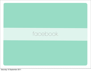 facebook




Saturday 10 September 2011
 