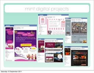 mint digital projects




Saturday 10 September 2011
 