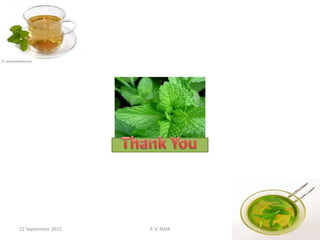 22 September 2015 P. V. NAIK 108
 