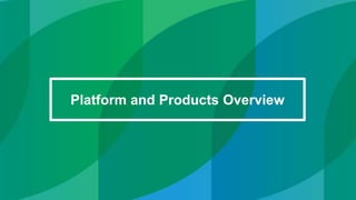 15
Platform and Products Overview
 