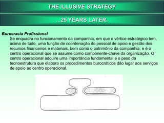 THE ILLUSIVE STRATEGY...25 YEARS LATER.