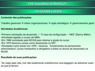 Editor do jornal / Eng. Industrial – McGill;